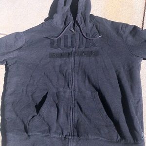 MENS QUICK SILVER XXL DRK GREY JACKET